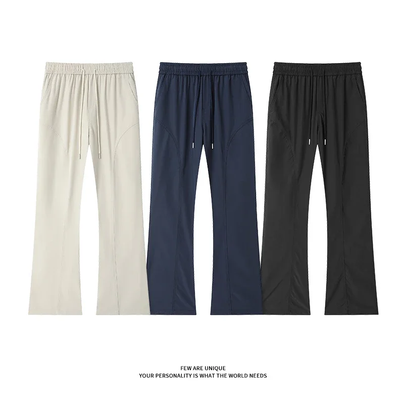 Men's Retro Parachute Cargo Pants