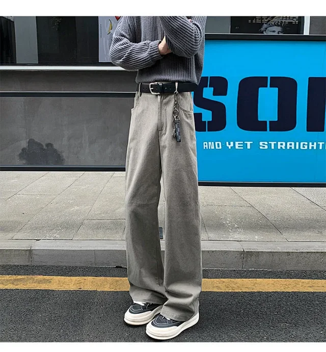 Men's Basic Black Jeans - Spring/Fall Detail