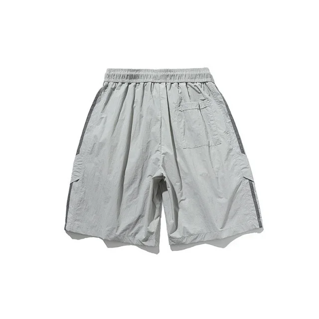 Men's Summer Laser-Punched Beach Shorts Detail
