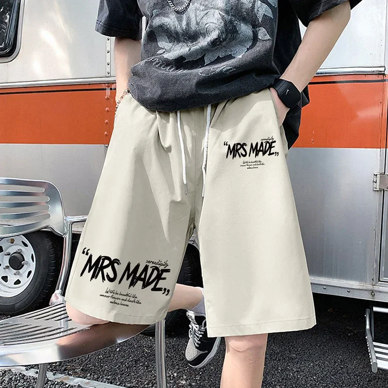 Men's Summer 2025 Oversize Straight Shorts