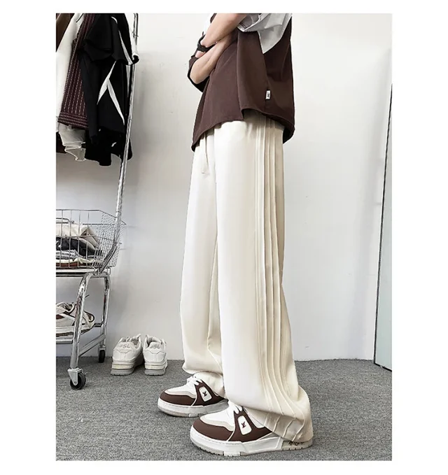 Japanese Oversize Men's Pants Detail