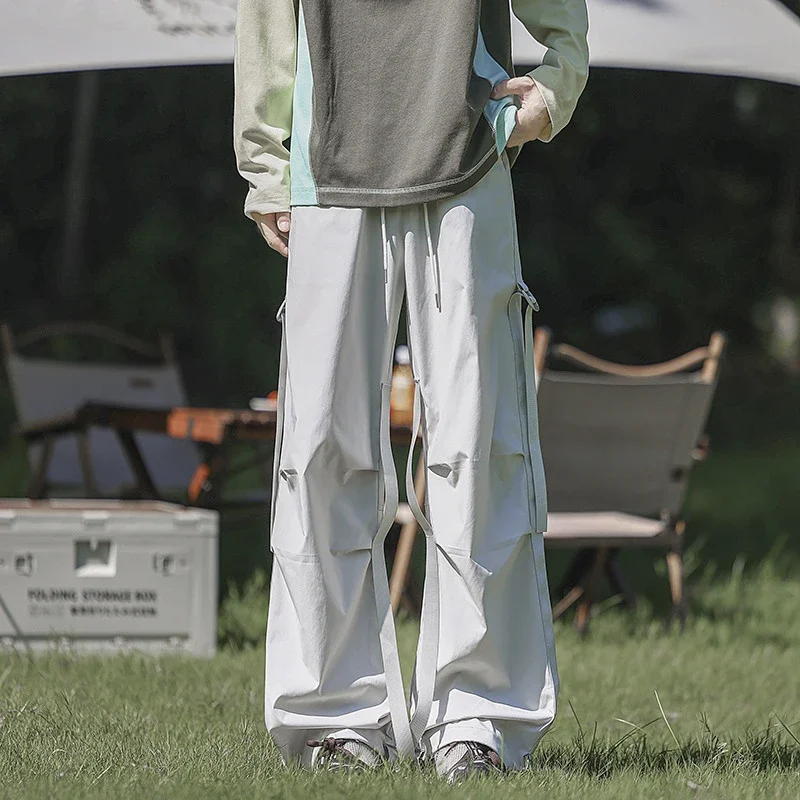 Men's Autumn Loose Cargo Hiking Pants