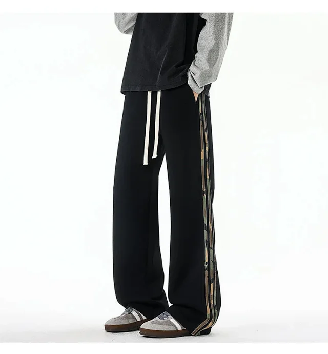 Men's Camo 3-Stripe Joggers for 2m Teens Detail