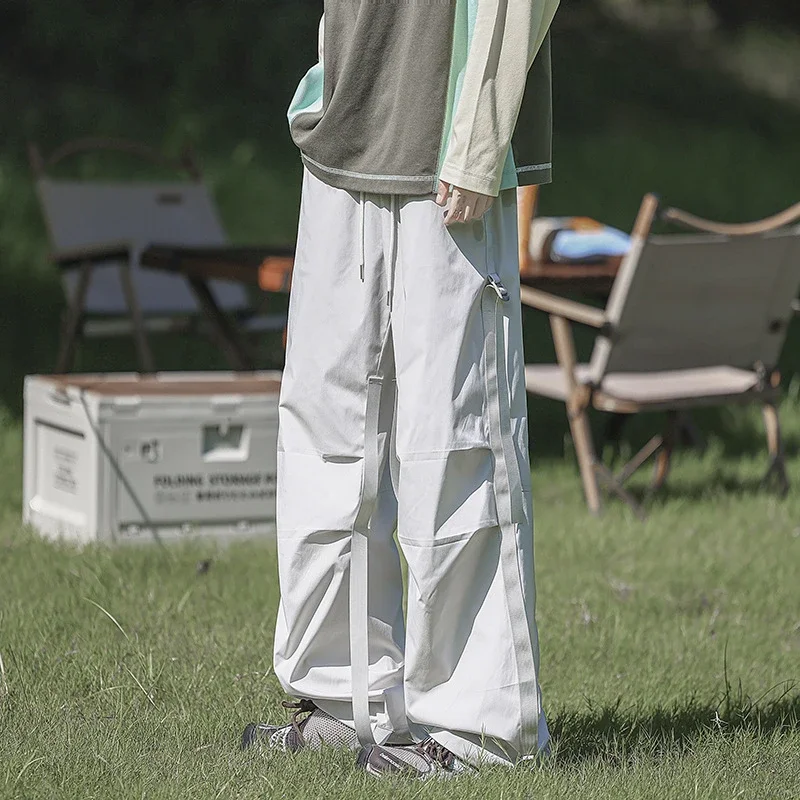Men's Autumn Loose Cargo Hiking Pants