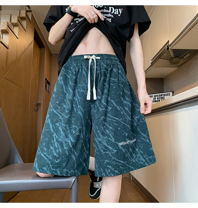 Men's 2025 Summer New Breathable Linen Shorts Detail