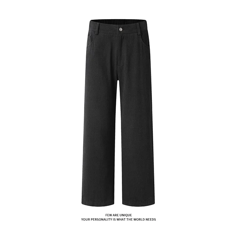 Men's Basic Black Jeans (Spring/Autumn)