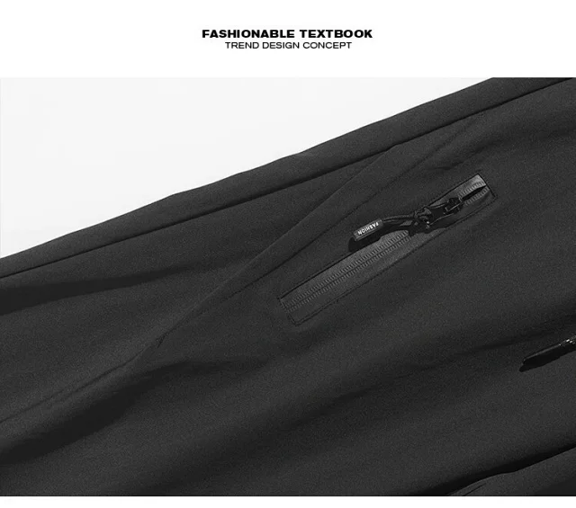 Men's 2025 Spring-Fall Waterproof Windproof Cargo Pants Detail