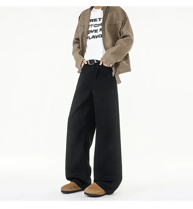 190 Tall Extra-Long White Jeans for Men Detail