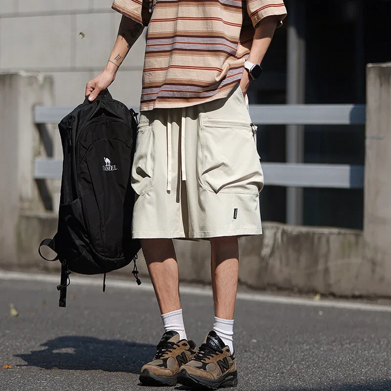 Men's Summer Ice Silk Sports Shorts