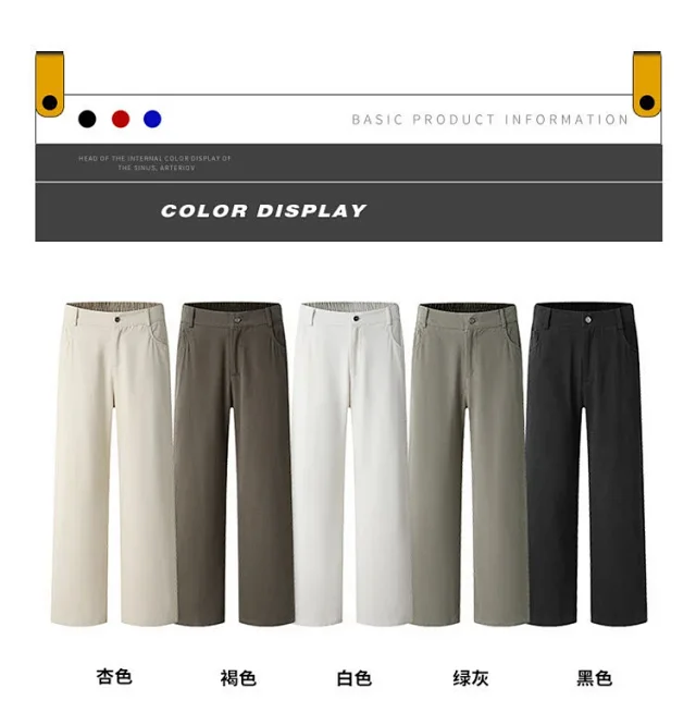 Men's Basic Black Jeans - Spring/Fall Detail