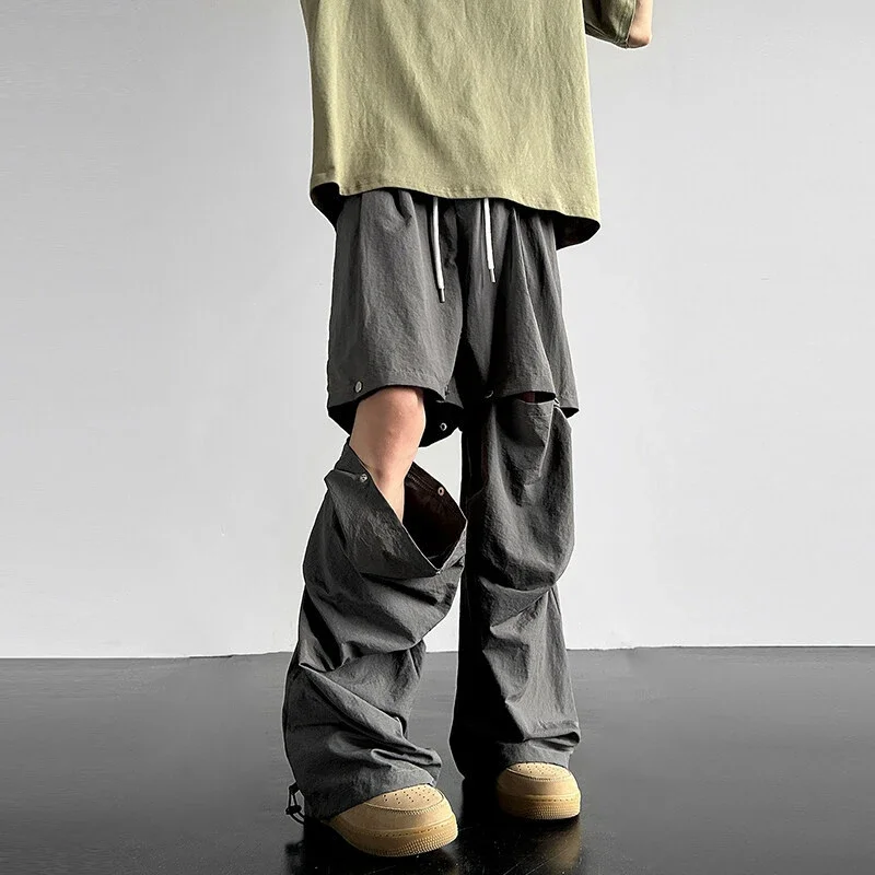 Unisex Detachable Parachute Shorts