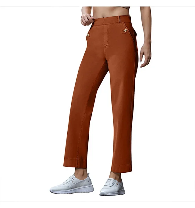 Overseas Sourcing Loose Straight Wide-Leg Jeans Detail