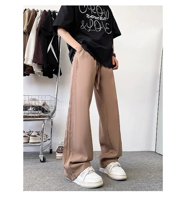 Japanese Oversize Men's Pants Detail