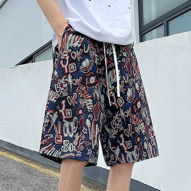 Men's Summer Breathable Linen Beach Shorts