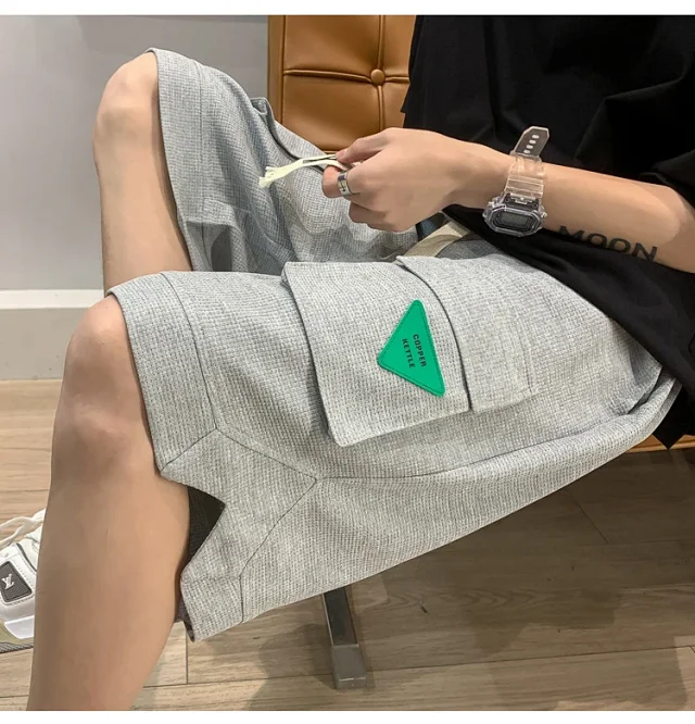 Oversize Men's Summer Athletic Shorts Detail