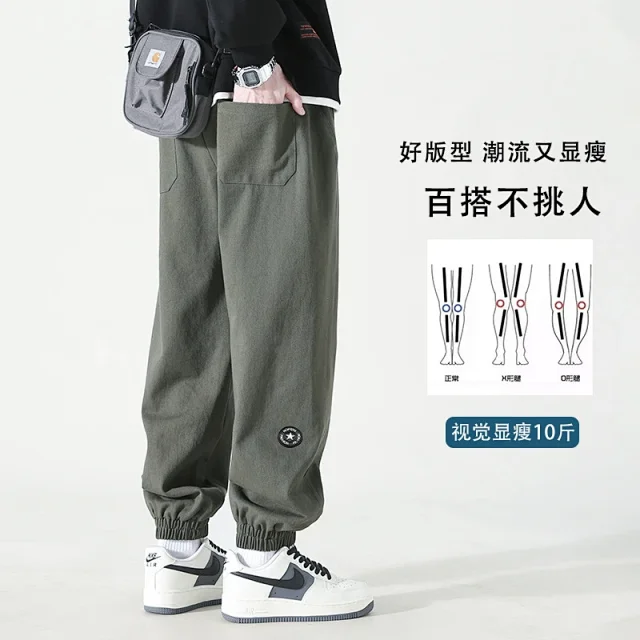 American High Street Workwear Joggers Detail