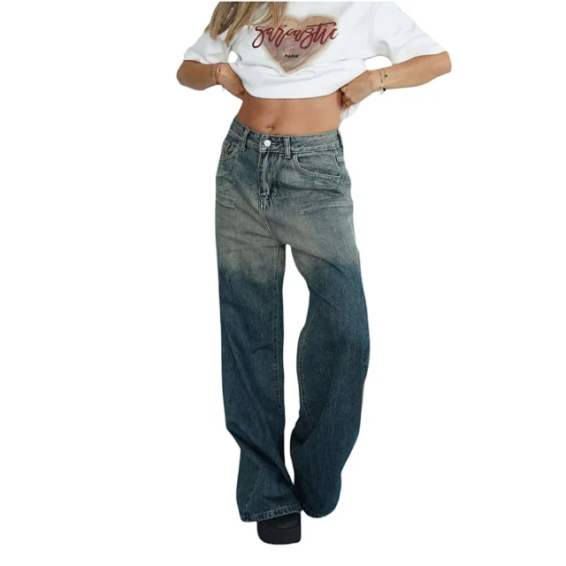 Amazon Flared High-waist Jeans Detail