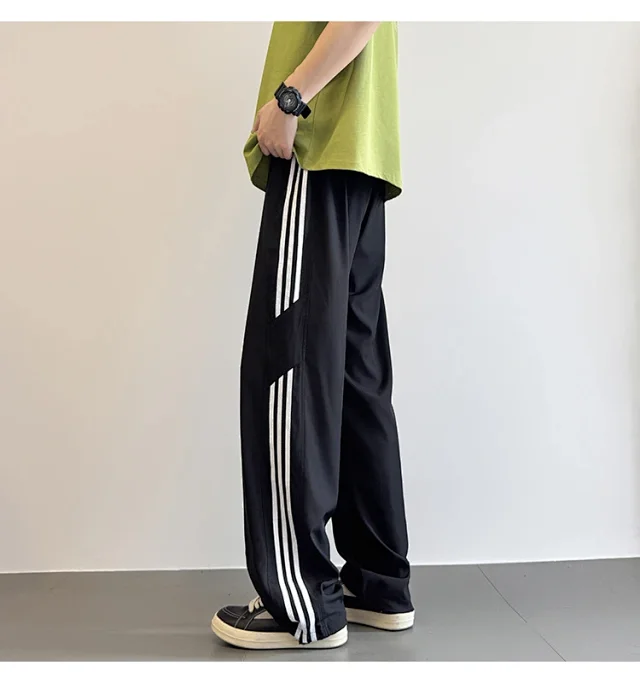 Men's 2025 Summer Straight Casual Pants Detail