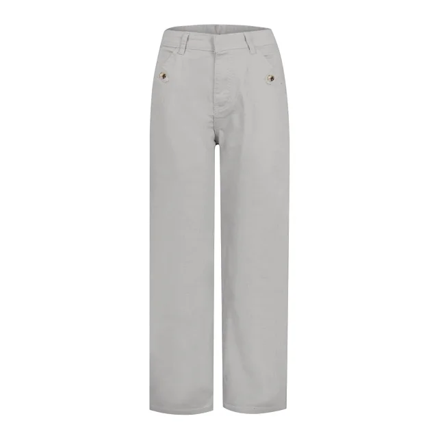 Overseas Sourcing Loose Straight Wide-Leg Jeans Detail