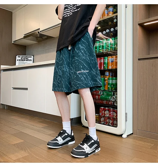 Men's 2025 Summer New Breathable Linen Shorts Detail