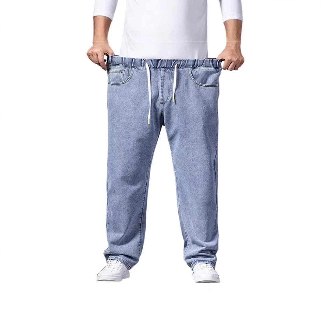 Autumn Men's Wide-Leg Jeans