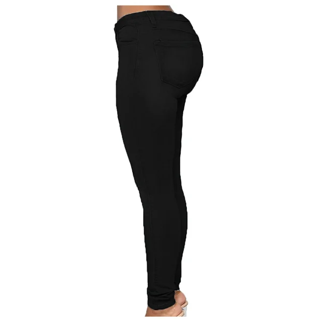 Women's Slim Denim Fashion Skinny Pants Detail
