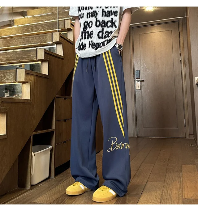 2025 Men's Oversize Wide-Leg Pants Detail
