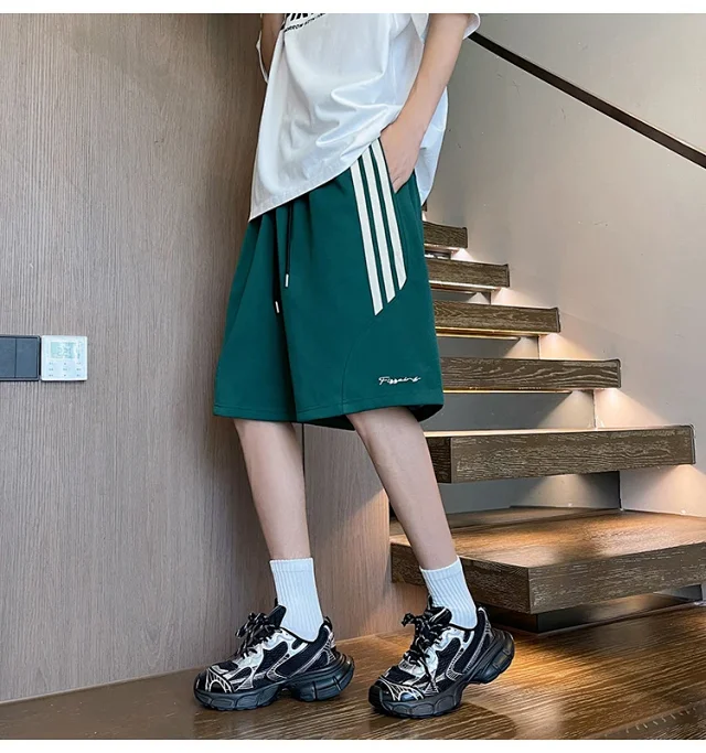 2025 Summer Men's Oversize 5 - Inch Sport Shorts Detail