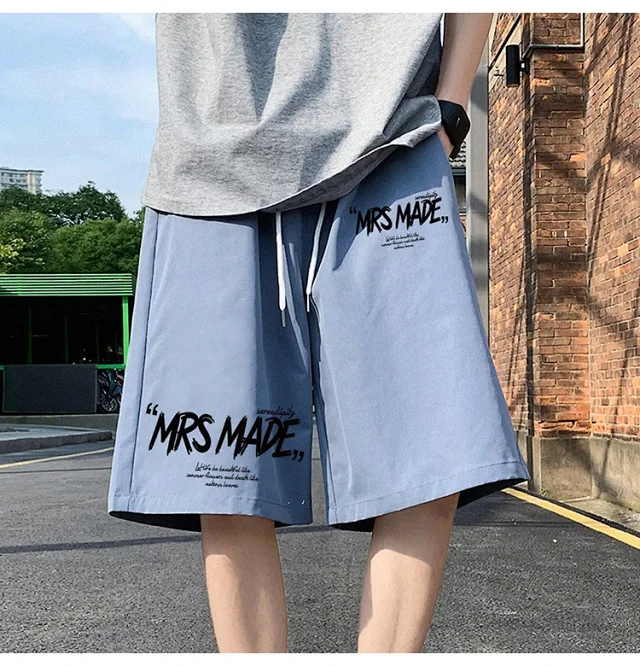 Men's Summer 2025 Oversize Straight Shorts Detail