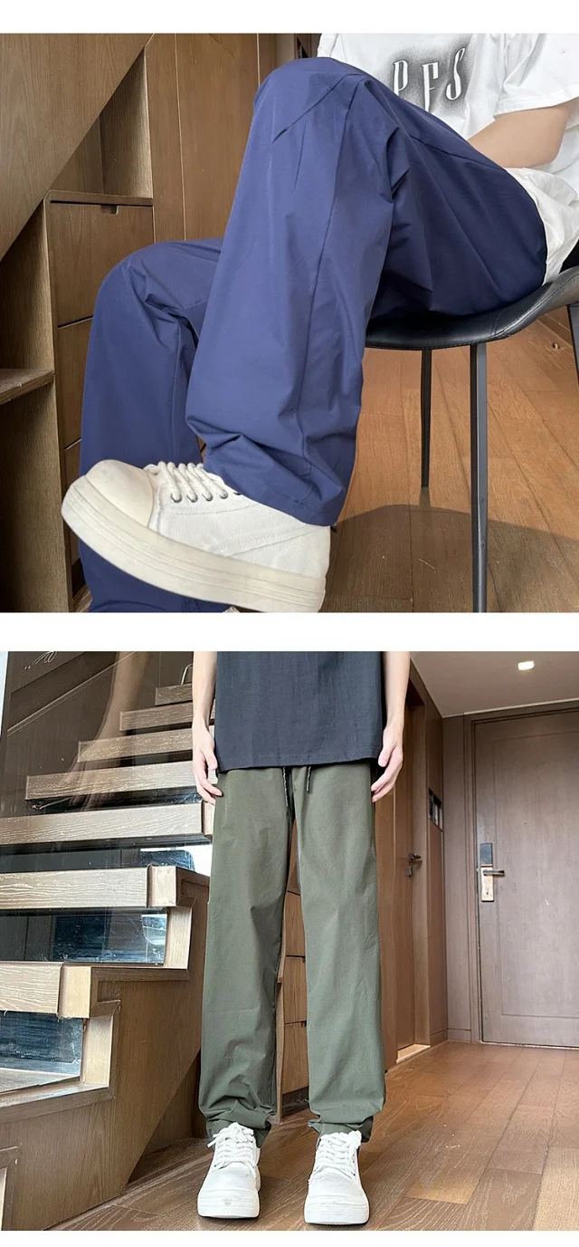 Men's Quick-Dry Parachute Pants Detail