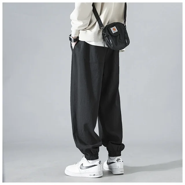 American High Street Workwear Joggers Detail
