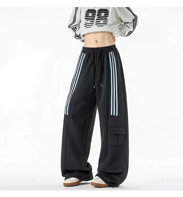Men's Spring/Fall 190 Tall Loose Straight Sweatpants Detail