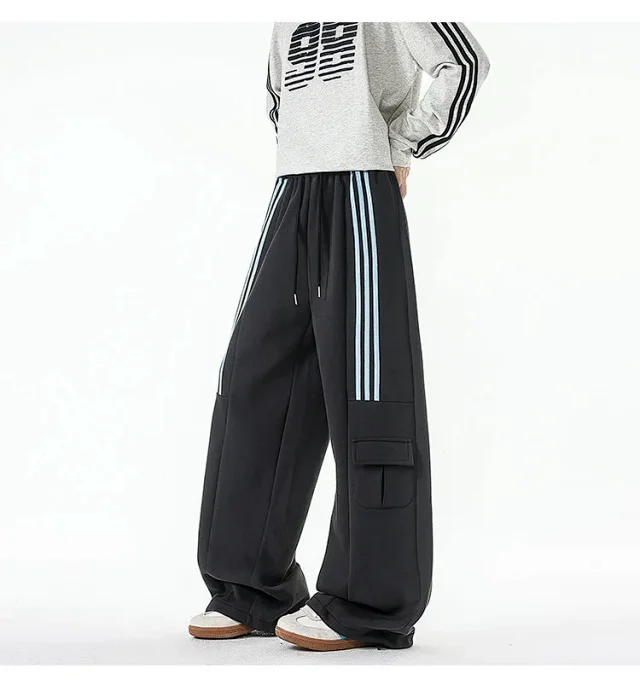 Men's Spring/Fall 190 Tall Loose Straight Sweatpants Detail