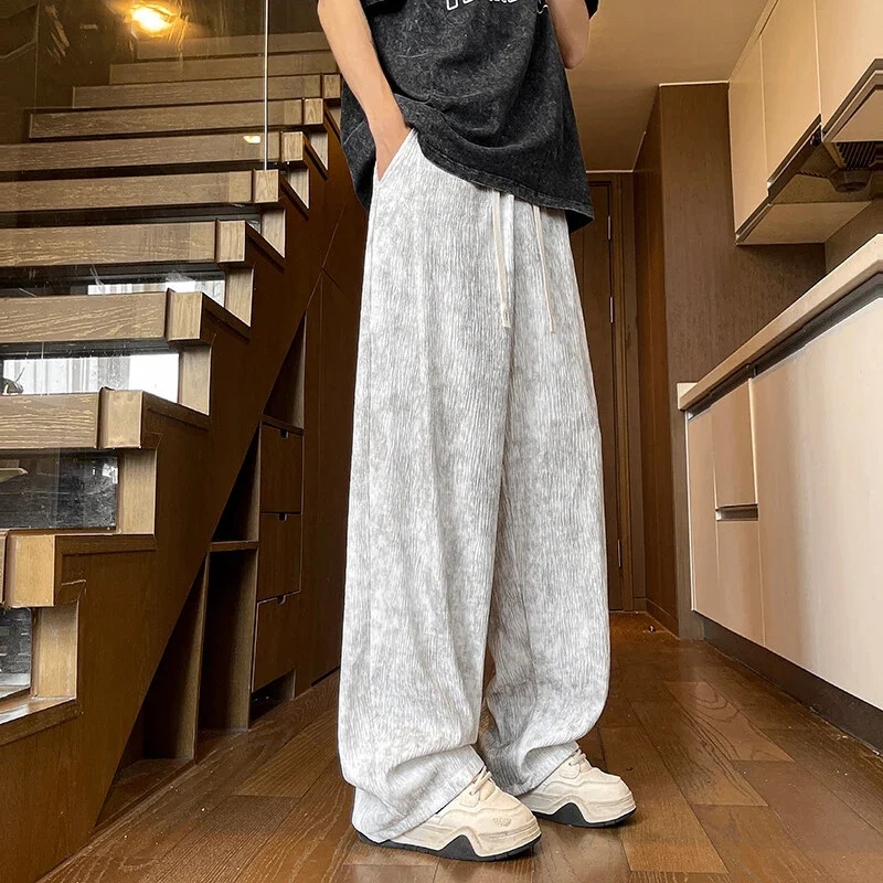 Men's Tie-Dye Ice Silk Pants