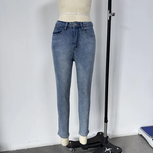 Eaby High-waist Stretch Skinny Jeans for Women Detail
