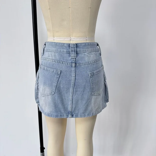 Spicy Girl Denim Skirt Detail