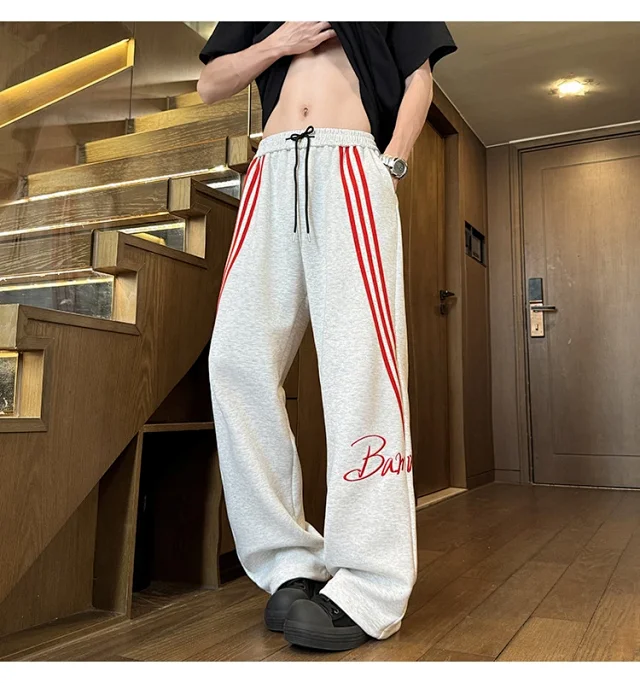 2025 Men's Oversize Wide-Leg Pants Detail