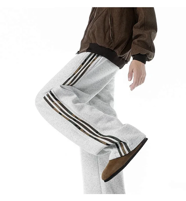 Men's Camo 3-Stripe Joggers for 2m Teens Detail