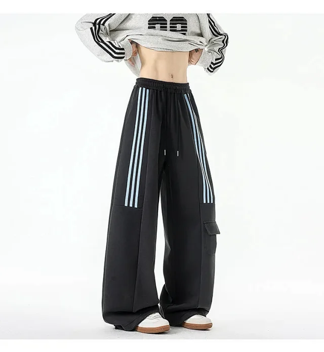 Men's Spring/Fall 190 Tall Loose Straight Sweatpants Detail