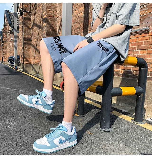 Men's Summer 2025 Oversize Straight Shorts Detail