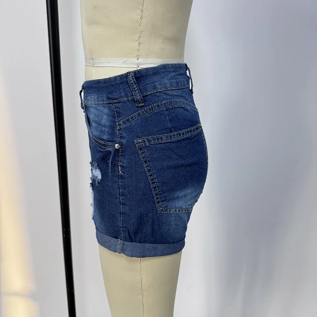 Women's Denim Shorts Summer New Style Detail