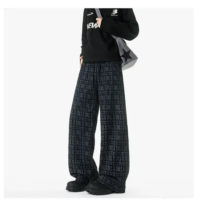 Men's Corduroy Joggers: Vintage American Style Detail