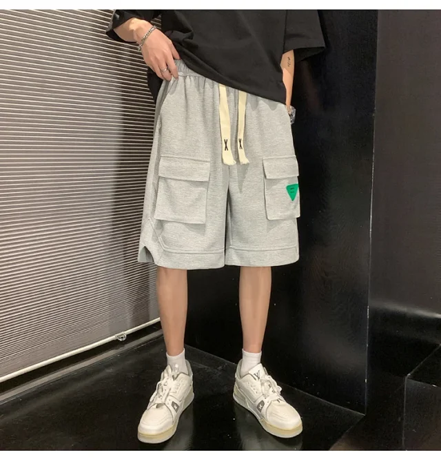 Oversize Men's Summer Athletic Shorts Detail