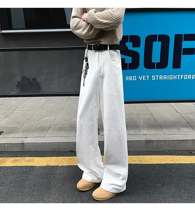 Men's Basic Black Jeans - Spring/Fall Detail