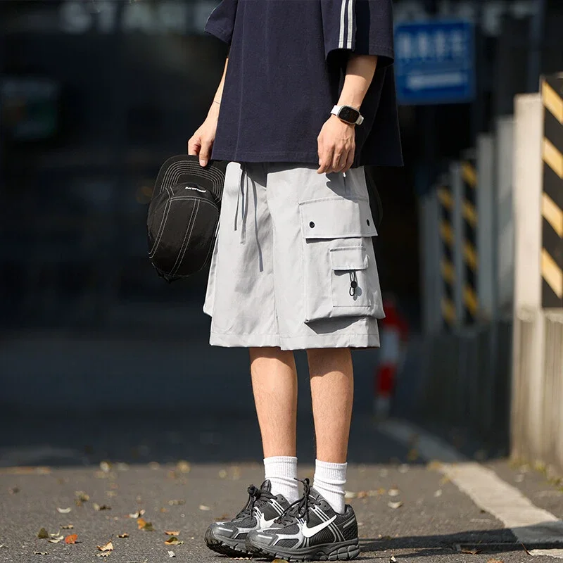 Men's Retro Big Pocket Shorts