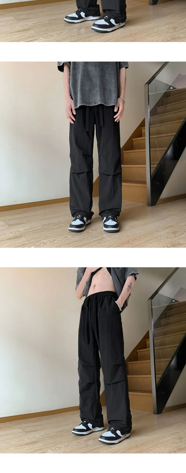 Waterproof Coated Outdoor Hiking Pants Detail