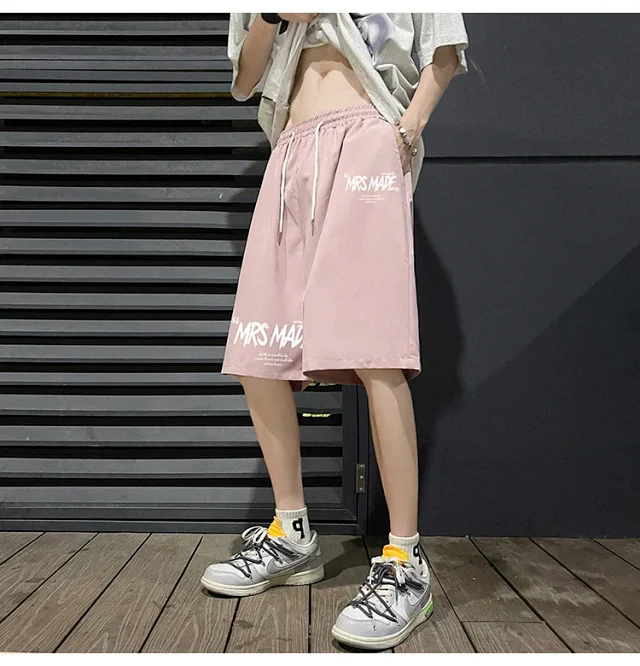 Men's Summer 2025 Oversize Straight Shorts Detail