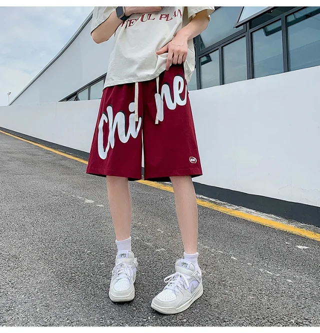 2025 Summer Men's Ice Silk Shorts Detail