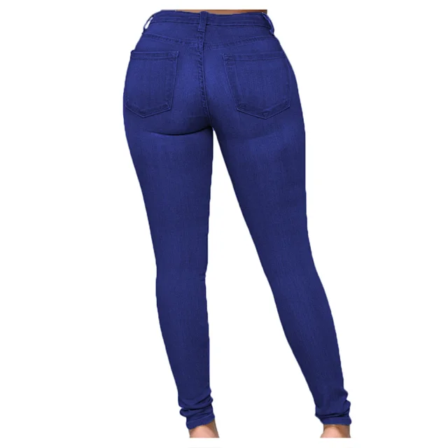 Women's Slim Denim Fashion Skinny Pants Detail