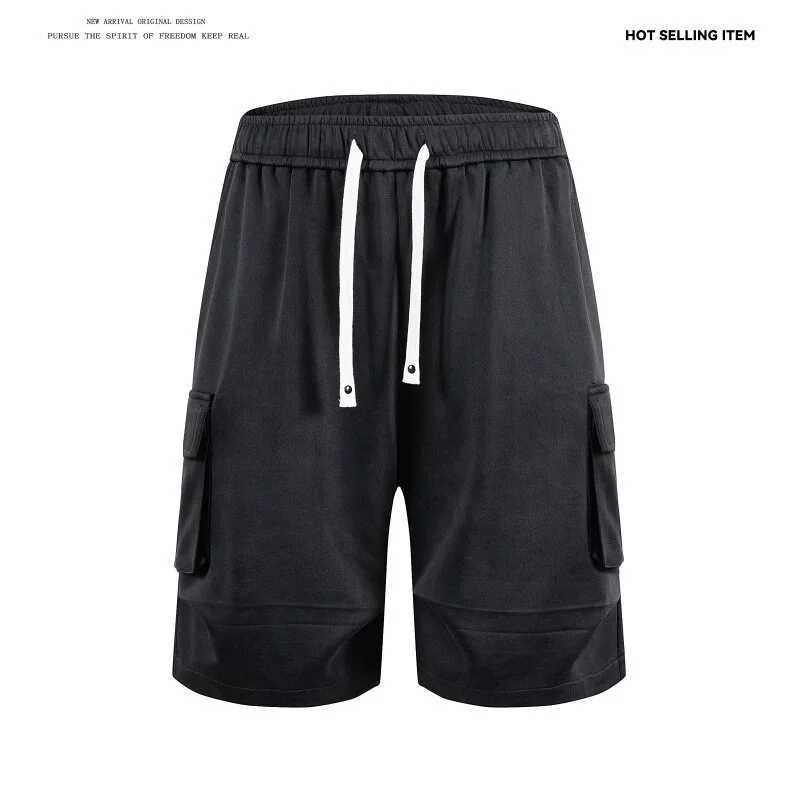 2025 Summer Tie - Dye Cargo Shorts